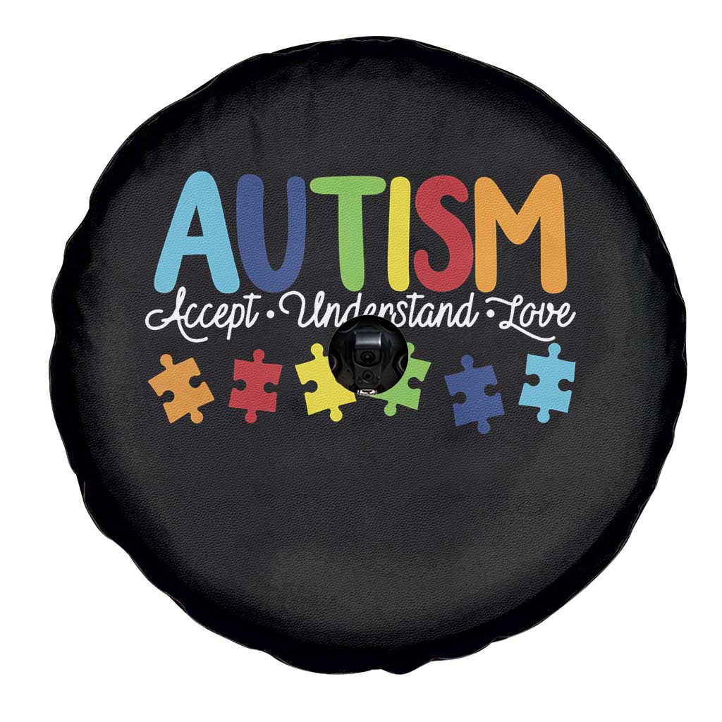 Autism Acceptance Spare Tire Cover Accept Understand Love Special Education Teacher Gift