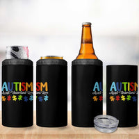 Autism Acceptance 4 in 1 Can Cooler Tumbler Accept Understand Love Special Education Teacher Gift