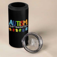 Autism Acceptance 4 in 1 Can Cooler Tumbler Accept Understand Love Special Education Teacher Gift