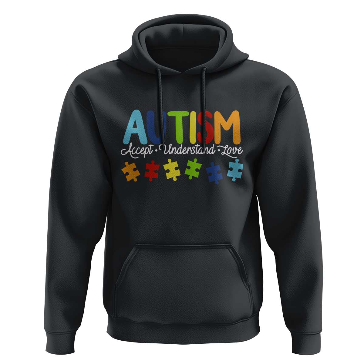 Autism Acceptance Hoodie Accept Understand Love Special Education Teacher Gift