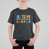 Autism Acceptance T Shirt For Kid Accept Understand Love Special Education Teacher Gift