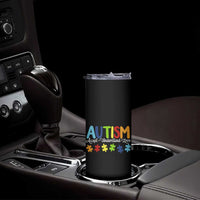 Autism Acceptance Skinny Tumbler Accept Understand Love Special Education Teacher Gift