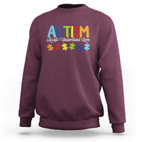 Autism Acceptance Sweatshirt Accept Understand Love Special Education Teacher Gift