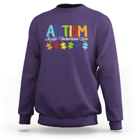 Autism Acceptance Sweatshirt Accept Understand Love Special Education Teacher Gift