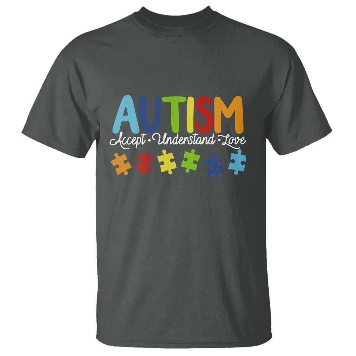 Autism Acceptance T Shirt Accept Understand Love Special Education Teacher Gift