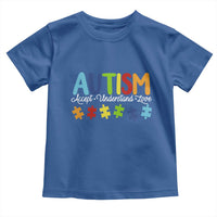 Autism Acceptance Toddler T Shirt Accept Understand Love Special Education Teacher Gift