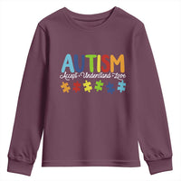 Autism Acceptance Youth Sweatshirt Accept Understand Love Special Education Teacher Gift