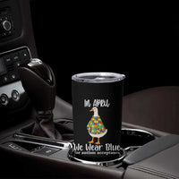 Funny Silly Goose Neurodivergent Support Tumbler Cup In April We Wear Blue For Autism Acceptance