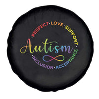 Autism Acceptance Spare Tire Cover Respect Love Support Autism Awareness Month