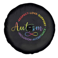 Autism Acceptance Spare Tire Cover Respect Love Support Autism Awareness Month