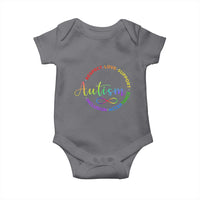Autism Acceptance Baby Onesie Respect Love Support Autism Awareness Month