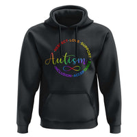 Autism Acceptance Hoodie Respect Love Support Autism Awareness Month