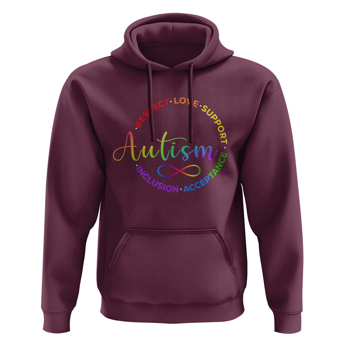 Autism Acceptance Hoodie Respect Love Support Autism Awareness Month