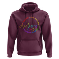 Autism Acceptance Hoodie Respect Love Support Autism Awareness Month