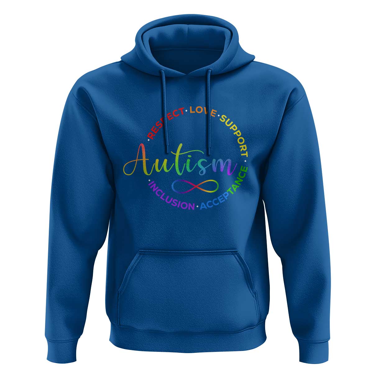 Autism Acceptance Hoodie Respect Love Support Autism Awareness Month