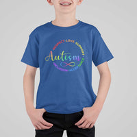 Autism Acceptance T Shirt For Kid Respect Love Support Autism Awareness Month