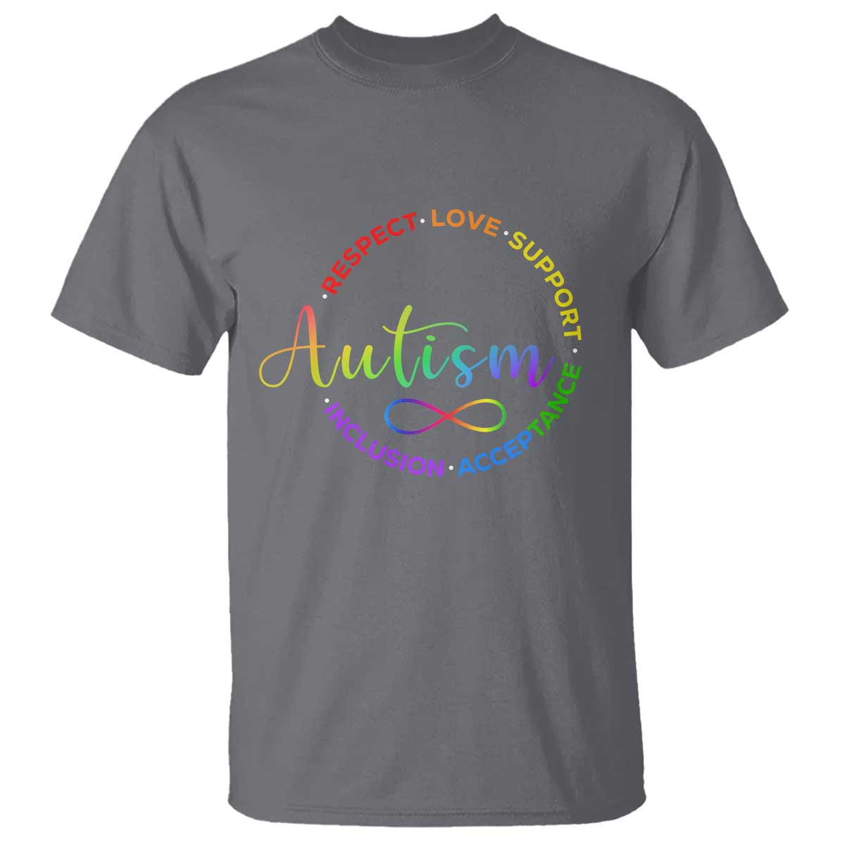 Autism Acceptance T Shirt Respect Love Support Autism Awareness Month
