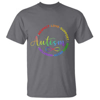 Autism Acceptance T Shirt Respect Love Support Autism Awareness Month