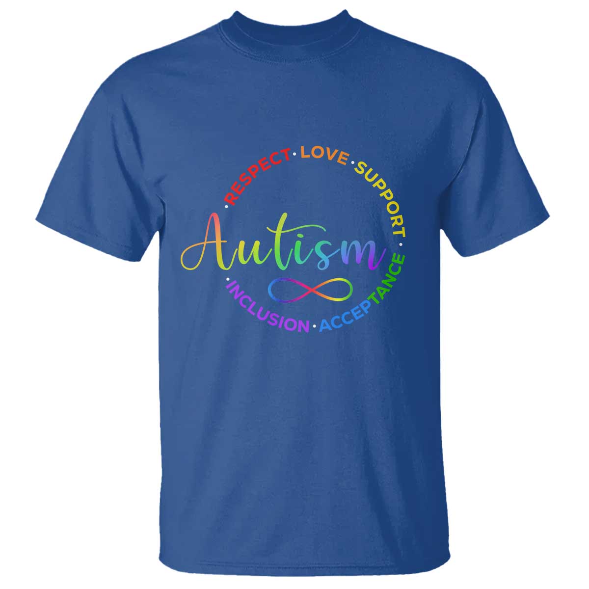 Autism Acceptance T Shirt Respect Love Support Autism Awareness Month