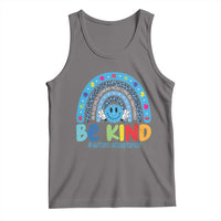 Autism Acceptance Tank Top Rainbow in April We Wear Blue Ribbon Autism