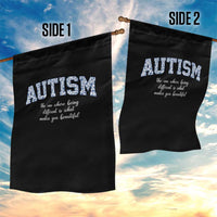 Autism Acceptance Garden Flag Autistic Acceptance Inspirational