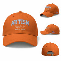 Autism Acceptance Baseball Cap Autistic Acceptance Inspirational