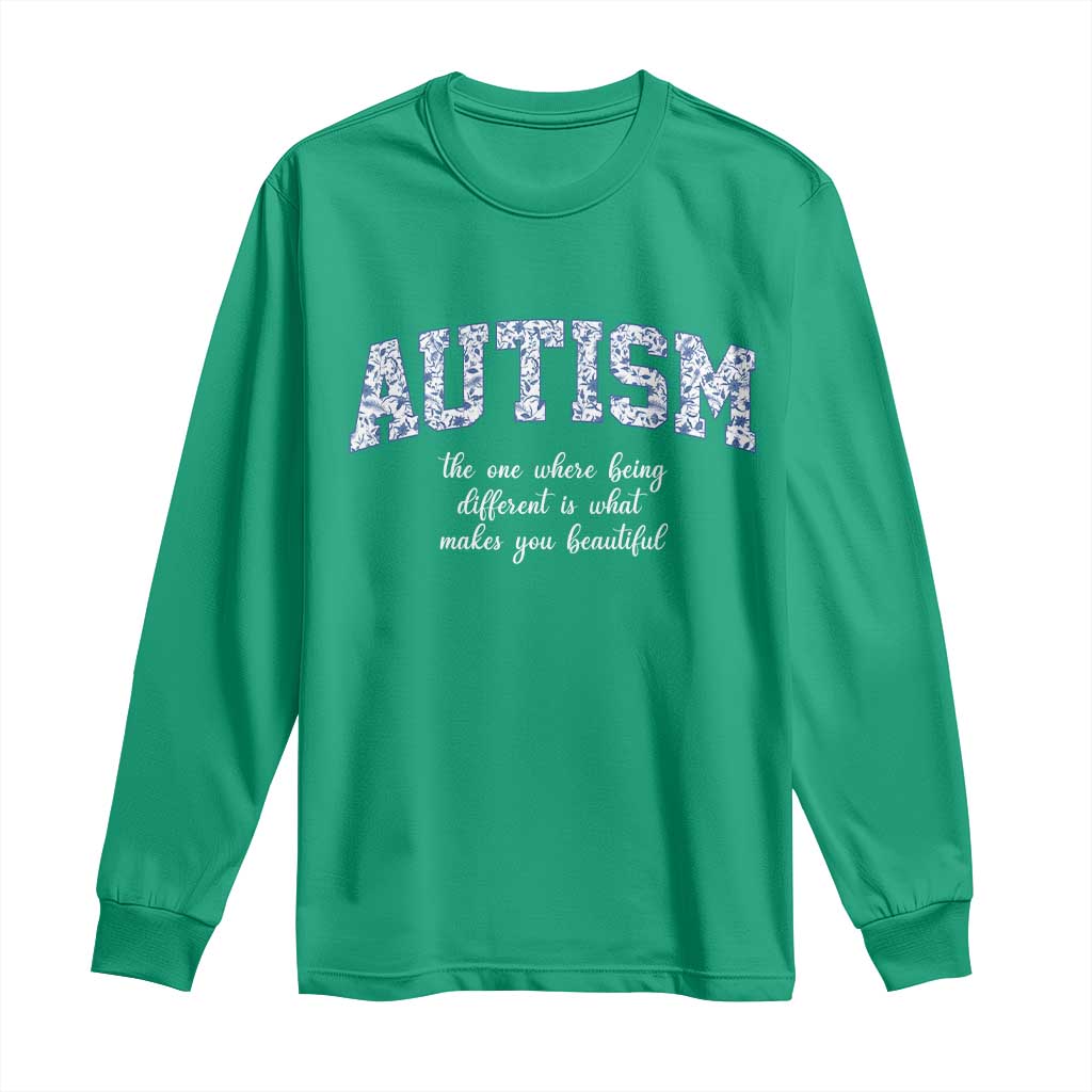 Autism Acceptance Long Sleeve Shirt Autistic Acceptance Inspirational