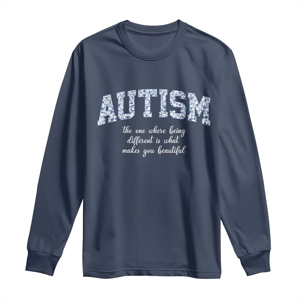 Autism Acceptance Long Sleeve Shirt Autistic Acceptance Inspirational