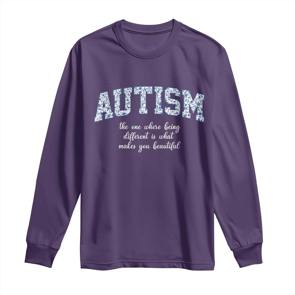 Autism Acceptance Long Sleeve Shirt Autistic Acceptance Inspirational