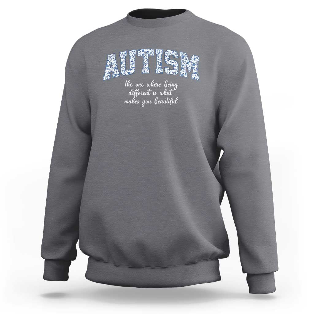 Autism Acceptance Sweatshirt Autistic Acceptance Inspirational