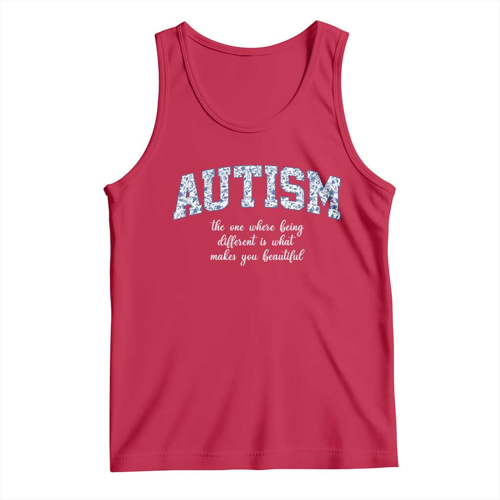 Autism Acceptance Tank Top Autistic Acceptance Inspirational