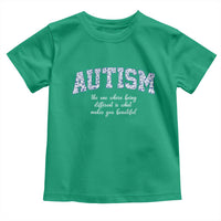 Autism Acceptance Toddler T Shirt Autistic Acceptance Inspirational