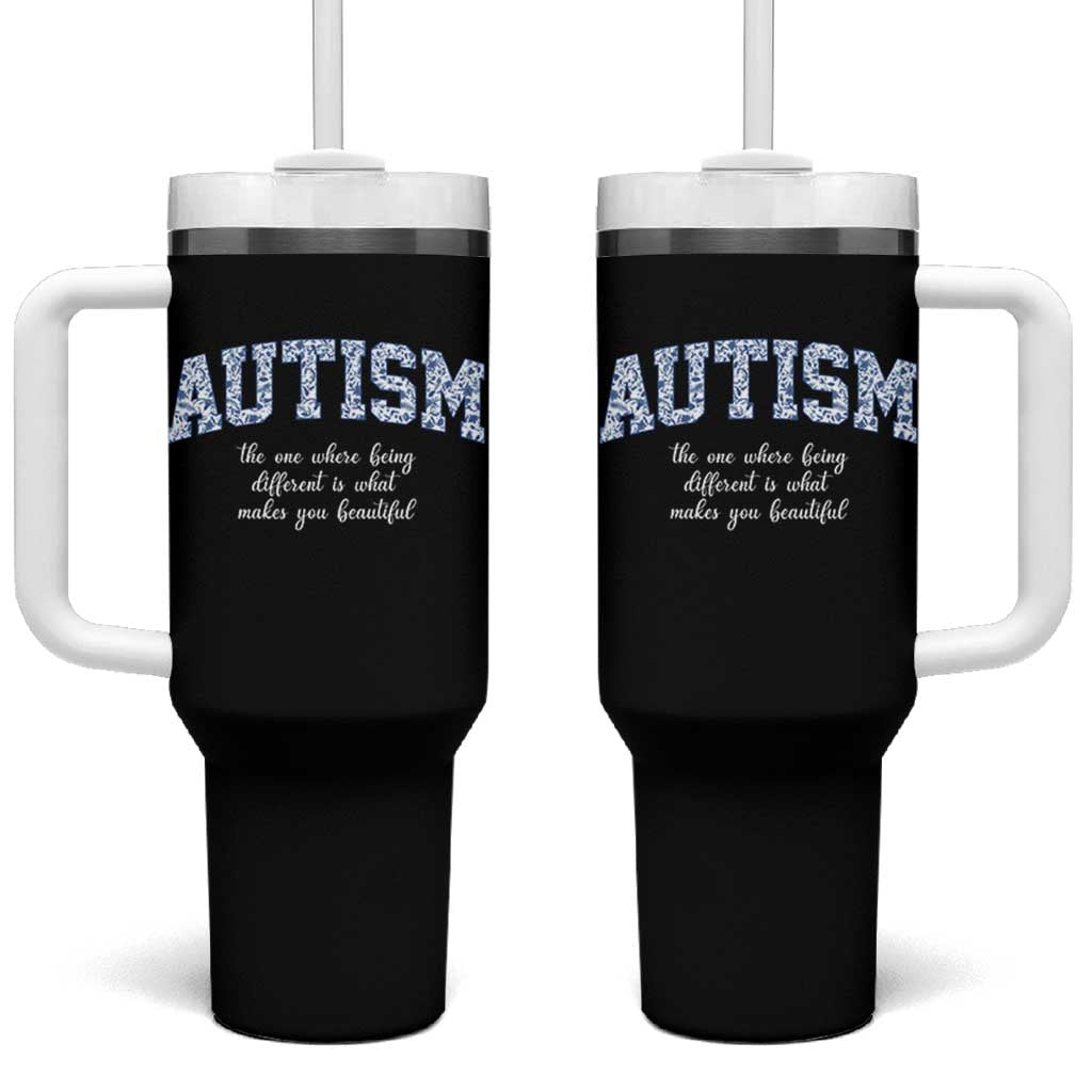 Autism Acceptance Tumbler With Handle Autistic Acceptance Inspirational