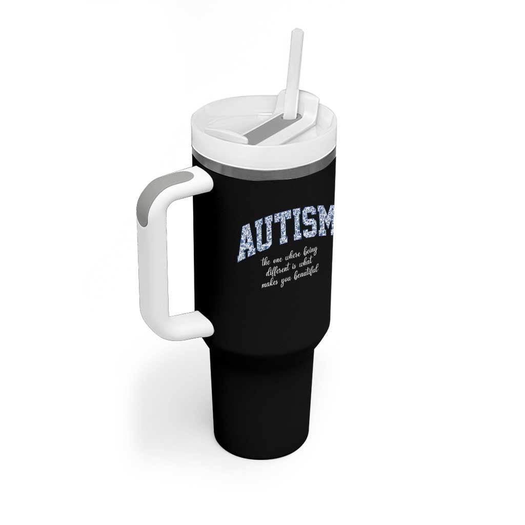 Autism Acceptance Tumbler With Handle Autistic Acceptance Inspirational