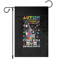 Autism Acceptance Garden Flag Doesn't Come with a Manual Autism Mom