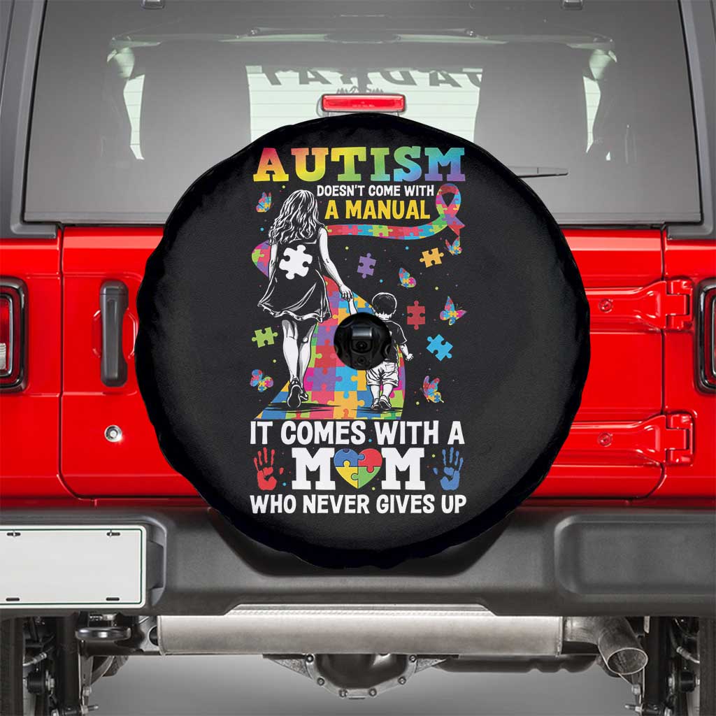 Autism Acceptance Spare Tire Cover Doesn't Come with a Manual Autism Mom