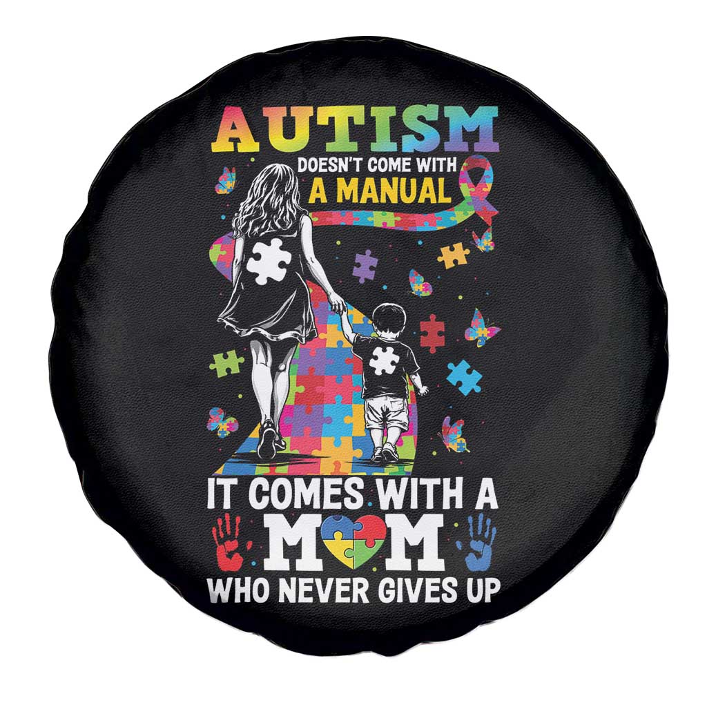 Autism Acceptance Spare Tire Cover Doesn't Come with a Manual Autism Mom