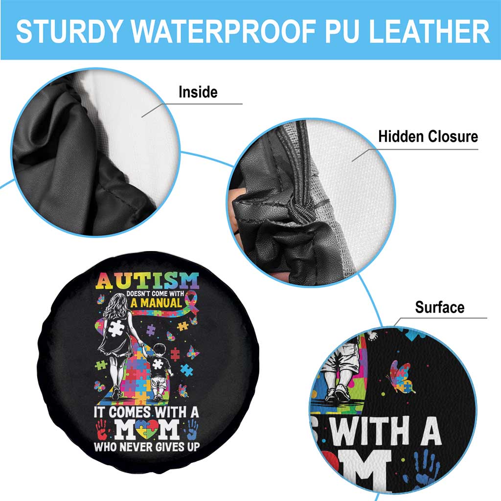 Autism Acceptance Spare Tire Cover Doesn't Come with a Manual Autism Mom