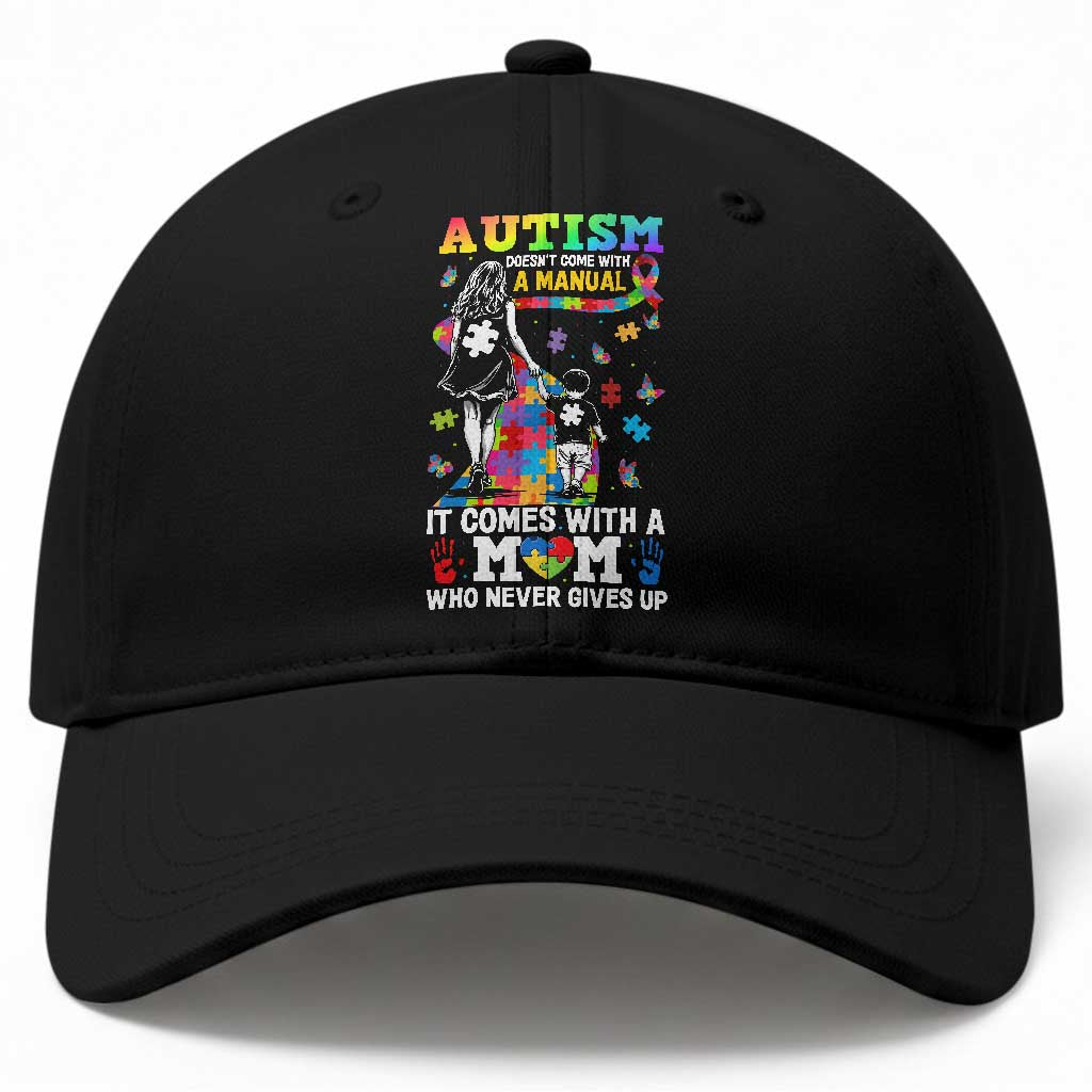 Autism Acceptance Baseball Cap Doesn't Come with a Manual Autism Mom