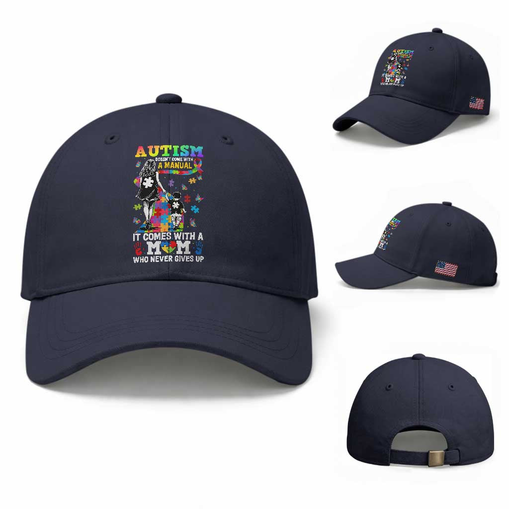 Autism Acceptance Baseball Cap Doesn't Come with a Manual Autism Mom