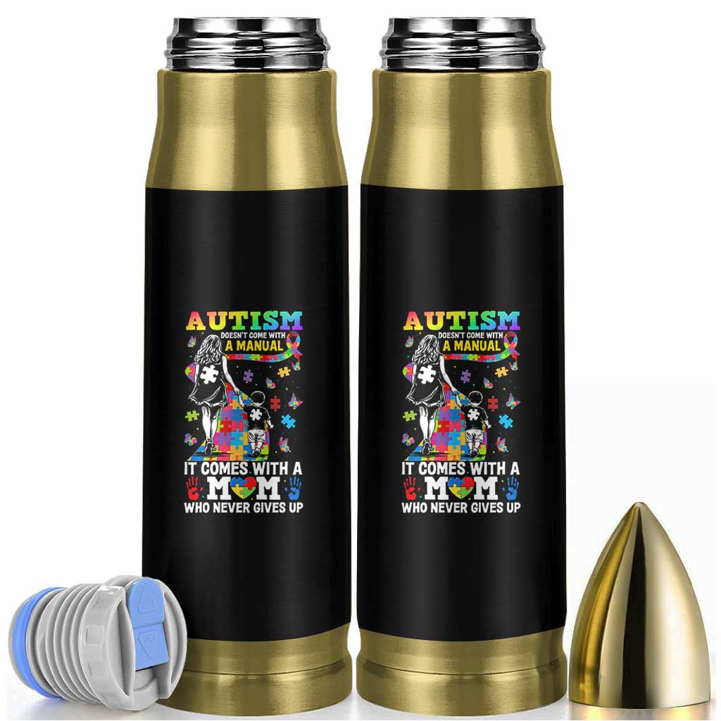 Autism Acceptance Bullet Tumbler Doesn't Come with a Manual Autism Mom