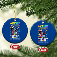 Autism Acceptance Ceramic Ornament Doesn't Come with a Manual Autism Mom