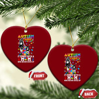 Autism Acceptance Ceramic Ornament Doesn't Come with a Manual Autism Mom