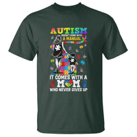 Autism Acceptance T Shirt Doesn't Come with a Manual Autism Mom