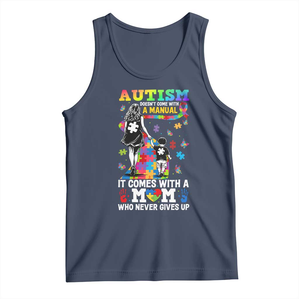 Autism Acceptance Tank Top Doesn't Come with a Manual Autism Mom