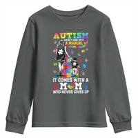 Autism Acceptance Youth Sweatshirt Doesn't Come with a Manual Autism Mom