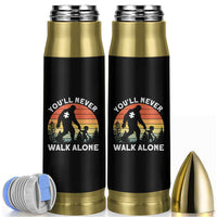 Autism Acceptance Bullet Tumbler Autism Dad You'll Never Walk Alone Support