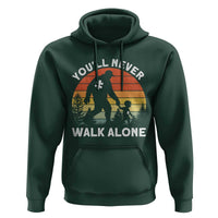 Autism Acceptance Hoodie Autism Dad You'll Never Walk Alone Support
