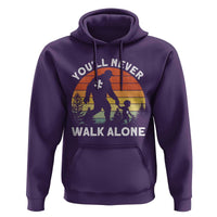 Autism Acceptance Hoodie Autism Dad You'll Never Walk Alone Support