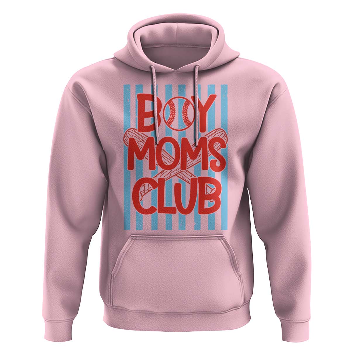 Boy Moms Club Hoodie Funny Motherhood Baseball Gift For Mom